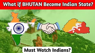 What if BHUTAN🇧🇹Become Indian State🤔-अगर भूटान भारत का राज्य होता तो?-Bhutan Vs India-Youthpahadi