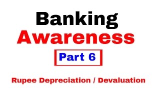Banking Awareness For SBI PO & Clerk, IBPS PO, SSC CGL [In Hindi] Part 6