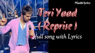 Lyrical: TERI YAAD (REPRISE) | TERAA SURROOR | Himesh Reshammiya, Farah Karimaee | T-Series