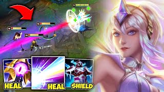 LUX, BUT I'M ACTUALLY AN AP BRUISER THAT'S IMPOSSIBLE TO KILL (LASER HEALS)