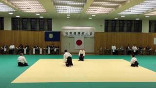 大阪合気会西宮道場演武2016年10月aikido nishinomiya japan