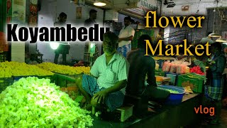 Purchasing Flowers at Koyambedu Market | Tamilvlog | Dhaneshdocs