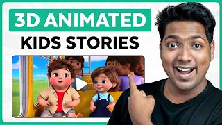 How to Make 3D Animated Kids' Story Videos with AI for FREE!