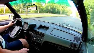 Driving a Citroen BX 1.4 1993