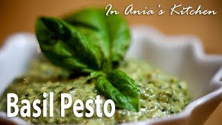 Basil Pesto - Pesto z Bazylii - Recipe #282