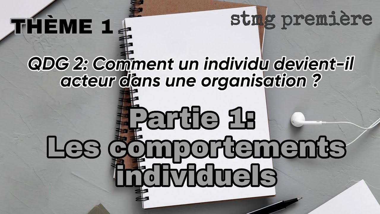 Les Comportements Individuels{Comment Un Individu Devient-il Acteur ...