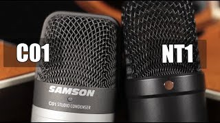 Rode NT1 vs Samson C01 (acoustic guitar) (pt.1)