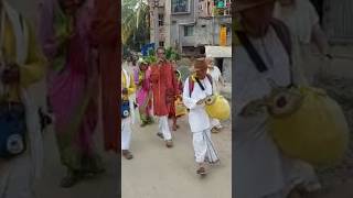 Hare krishna Kirtan with nagar parikrama...sridham Mayapur...