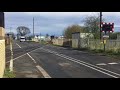 morpeth coopies lane level crossing northumberland sunday 22.04.2018