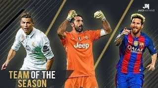 ► Football Team Of The Season 2016/2017⚽️