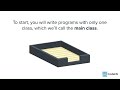 Basic Java Program Structure