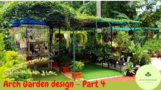 My Garden settings, Arch garden, Garden tour Malayalam, ഗാർഡൻ ടൂർ