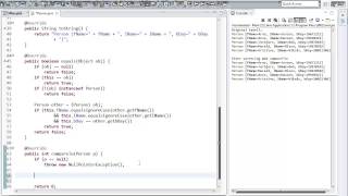 Java-programmering 37 - Sortering med compareTo()