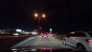 ⁴ᴷ Interstate 10 - Louisiana (Greater New Orleans) eastbound (Night) [4K VIDEO]