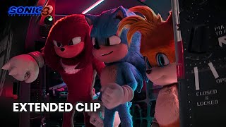 Team Sonic Drops in Tokyo | Sonic the Hedgehog 3 (EXTENDED Clip) | Paramount Movies