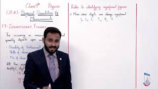 Class 9 - Physics - Chapter 1 - Lecture 11 - 1.7 Significant Figures - Allied Schools