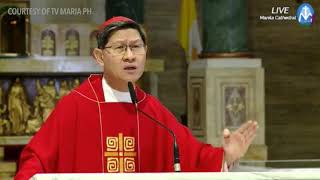 Cardinal Tagle's homily on Good Friday 2018: Do we save Jesus or another king?