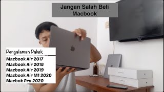 Macbook Yang Cocok Untuk Dibeli | Macbook air 2017 2018 2020 M1 | Macbook Pro 2020