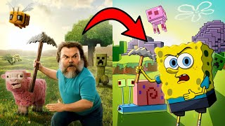 The Minecraft Movie but its SPONGEBOB