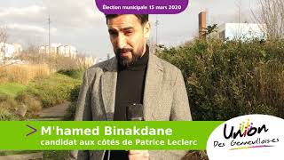 L'appel à voter le 15 mars de M'Hamed Binakdane