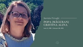 Seara de priveghi- Alina Popa - 11 Februarie 2025