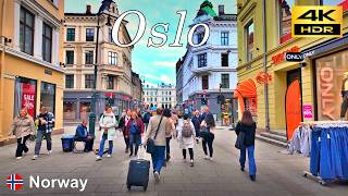 Oslo Walking Tour / Norway 🇳🇴 / September 2024 / 4K HDR