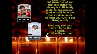 Mary Lamica Isaie ~ Memorial
