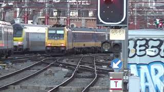 Trains en gare de BRUXELLES-MIDI (Novembre 2020) [Part 2/2]