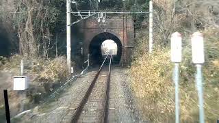 【奈良線複線化工事】玉水駅から城陽駅までの前面展望