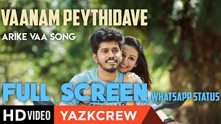 Vaanam Peythidave Whatsapp Status | Arike Vaa | Sabareesh | Karikku Tuned | Luca Movie