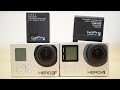 GoPro HERO4 BLACK Battery Life info & comparison test VS 3+ Black edition