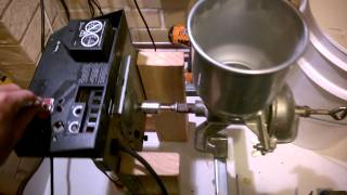 Corona / Victoria malt mill garage door motor build part 2