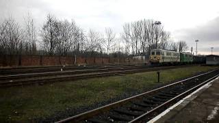 ST43-396 + ST43-333 + 35 węglarek; Nysa, 11.II.2011 [HD]