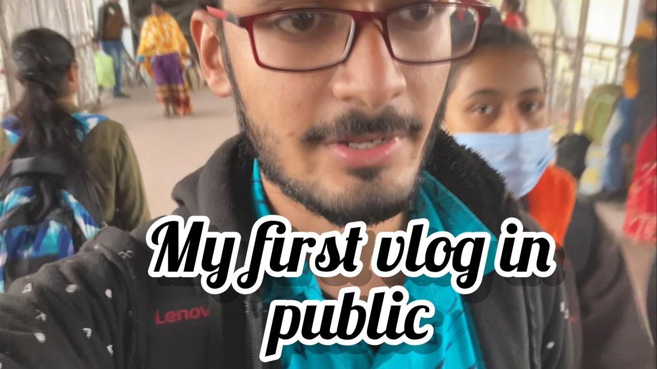 My First Vlog In Public - YouTube