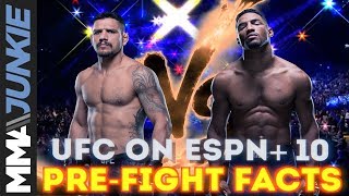 UFC on ESPN+ 10: Pre fight facts