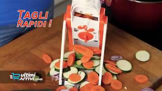 Spring Slicer - L'INNOVATIVO AFFETTAVERDURE VERTICALE CHE AFFETTA IN MODO VELOCE E SICURO