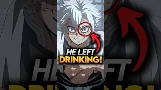 Why Sanemi Left Drinking Demon Slayer Explained Demonslayer Shorts
