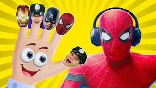 Finger Family Police and Superheroes | Kids Songs and Nursery Rhymes | BalaLand