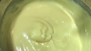 【万能卡仕达酱】vanilla custard sauce