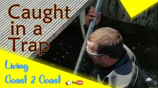 Caught In A Trap Cheboygan Lock \u0026 Dam |:| Living Coast 2 Coast