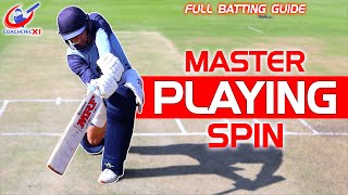 How to play SPIN BOWLING - Full Batting Guide