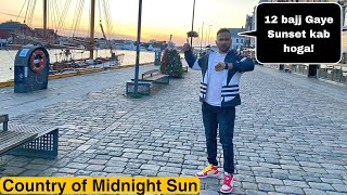 Country Of Midnight Sun| 24 hours of daylight | Norway | The Muscular Tourist