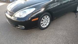 2004 Lexus ES330 Black on Black