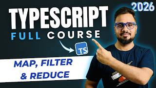 TypeScript Tutorial #17 - Array Methods in TypeScript