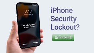 iPhone Security Lockout? 4 Ways to Unlock It! (If Forgot Passcode)