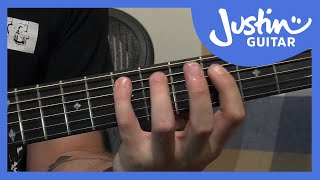 12 Bar Blues Bass Lines - Blues Guitar Tutorial - Stage 4 Guitar Lesson [IM-146]