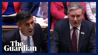 PMQs: Rishi Sunak goes head to head with Keir Starmer for first time – watch in full