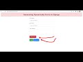 How To Build Dynamic Forms In Django And Jquery
