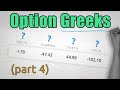 Option Greeks Explained - COMPLETE BEGINNERS GUIDE (Part 4)