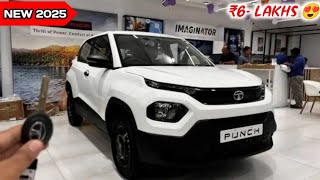 6 लाख के बजट में 30Kmpl माइलेज के साथ लांच ✅ New Tata Punch कार 😍 TATA PAUNCH NEW MODEL 🔥 ₹6 LAKHS